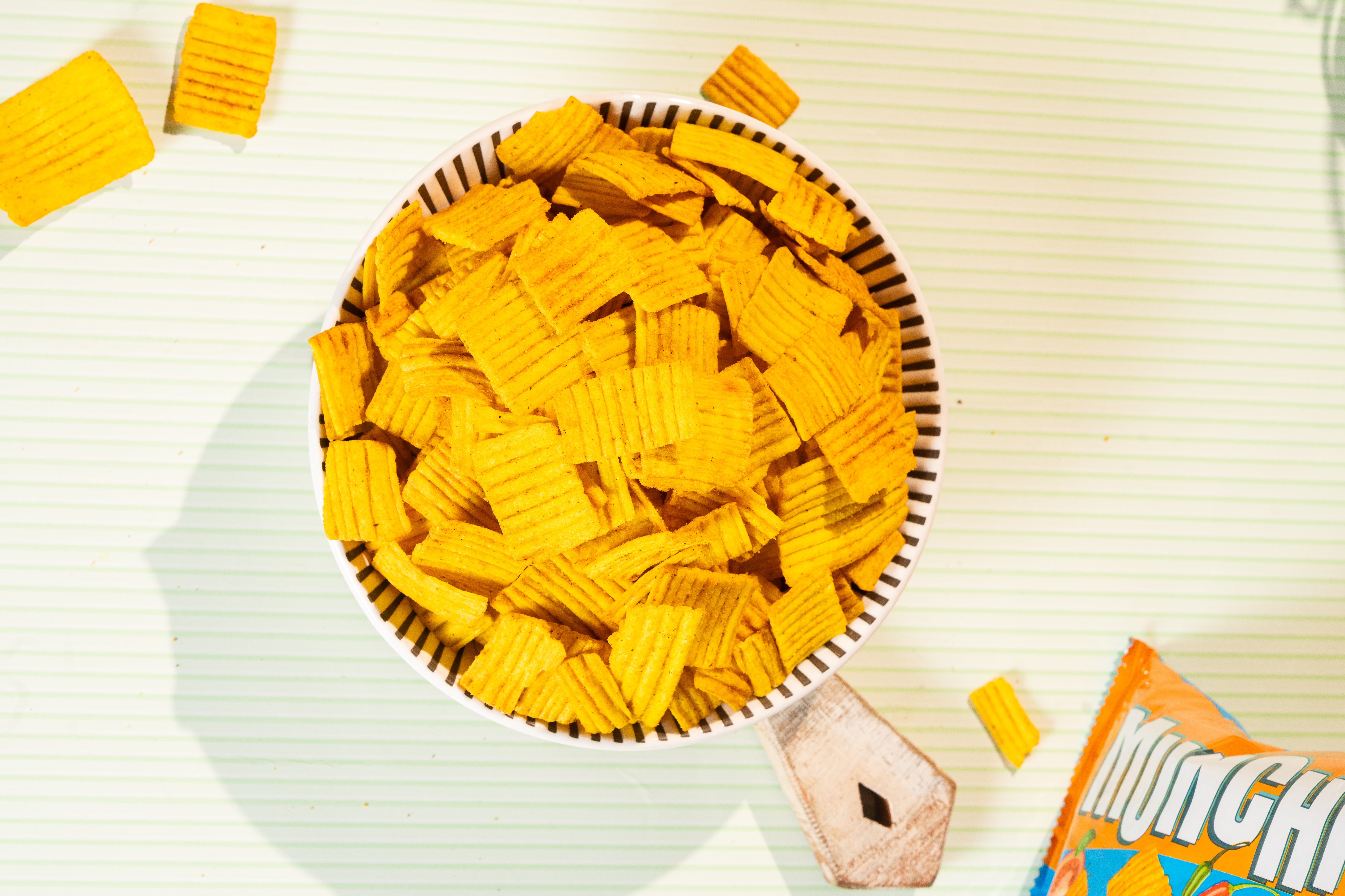 Mocktail Corn Puffs