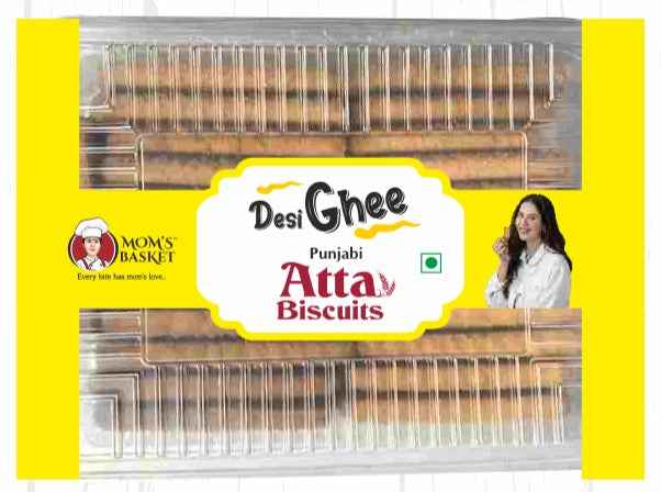 Desi Ghee Atta Biscuits