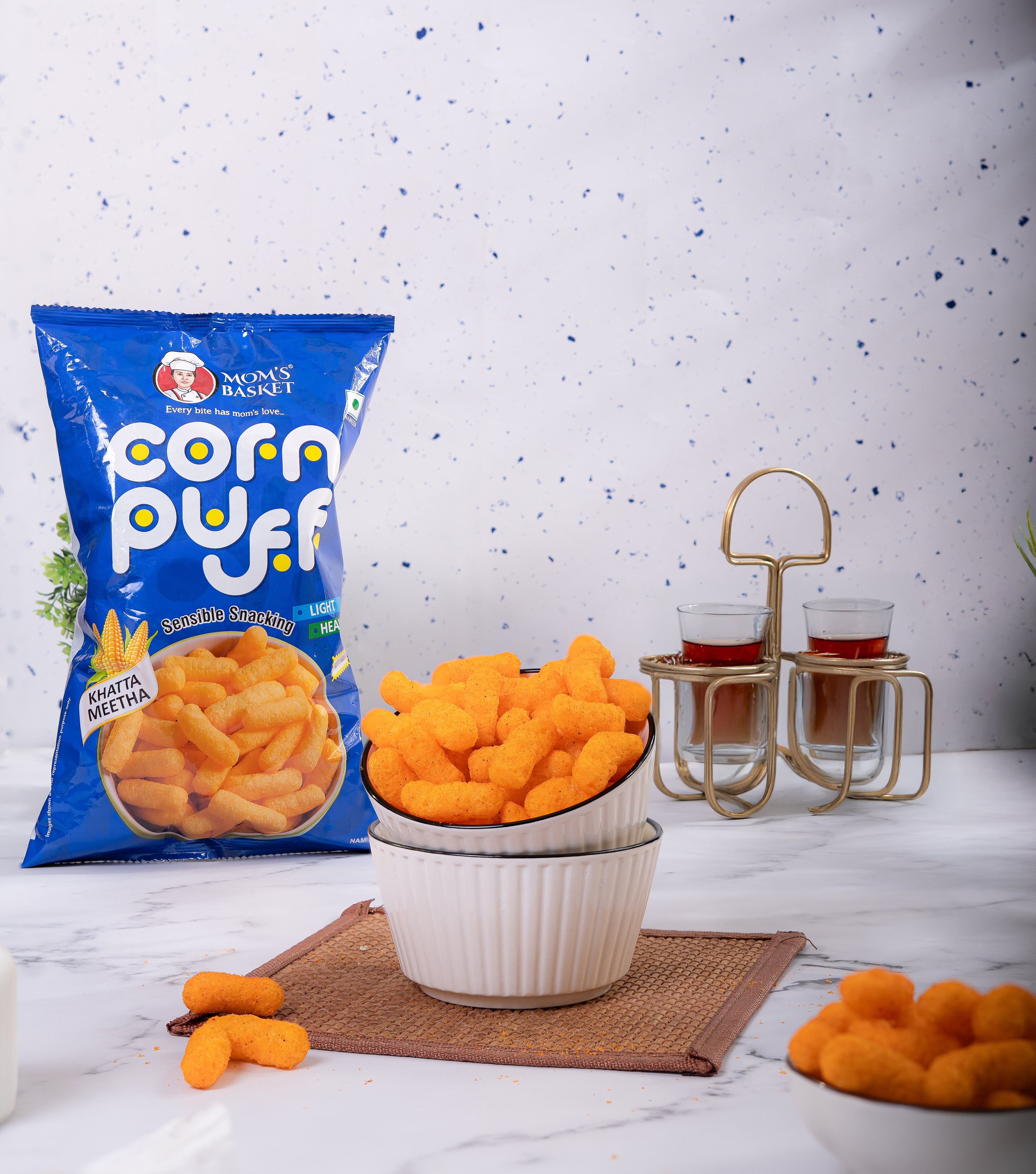 Khata Meetha Corn Puffs